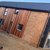Steel rainwater system