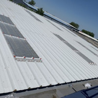 Industrial metal cladding